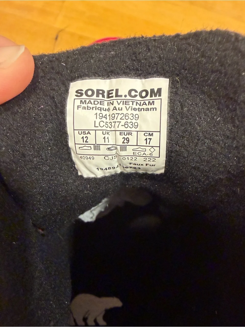 Sorel Kids' Bright Red Insulated Snow Boot